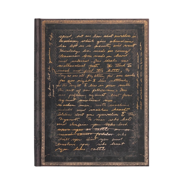 Imagen 0 de Libreta Homenaje a Charlie Chaplin Ultra (180 × 230) Rayada Paperblanks Negro