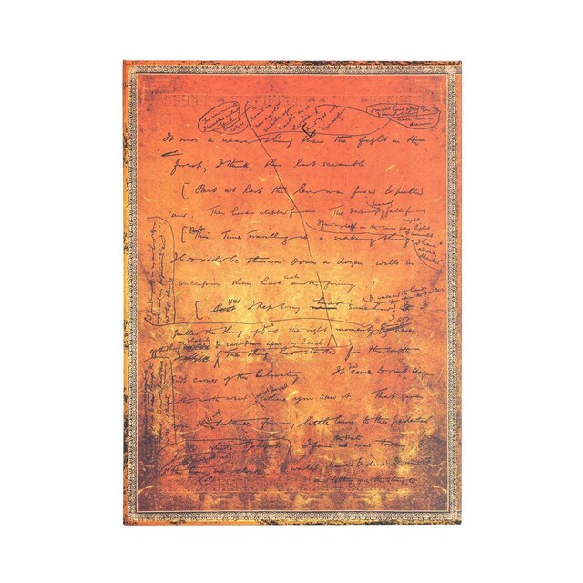 Imagen 0 de Caja para Manuscritos Homenaje a 75 Aniversario de H. G. Wells (315 x 45) Paperblanks Naranja