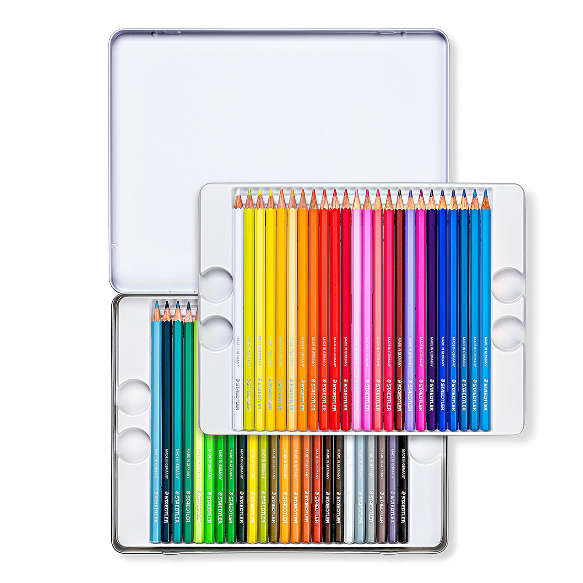 48 Lápices de Color Design Journey Staedtler Caja Metálica 2