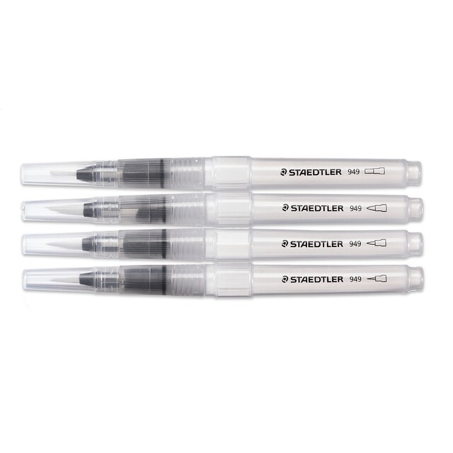 Imagen 0 de Blíster con 4 Pinceles de Agua Design Journey Stadtler