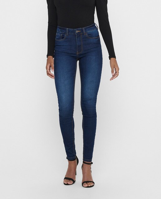 Pantalón de mujer vaquero pitillo elástico · jdy · El Corte Inglés