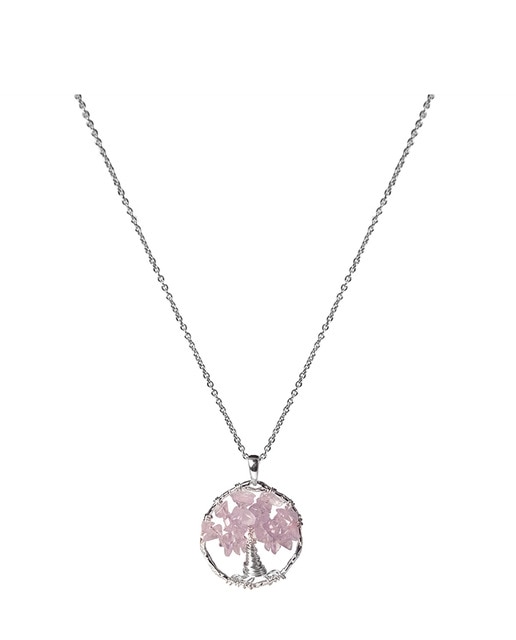 Imagen 0 de Collar Budleia metal rodiado