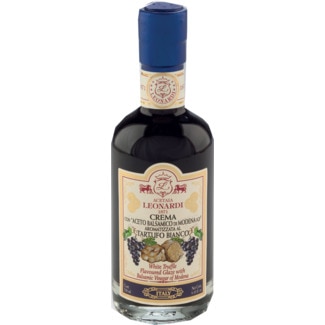 Vinagre Balsâmico com Trufa Branca garrafa 250 ml - Leonardi