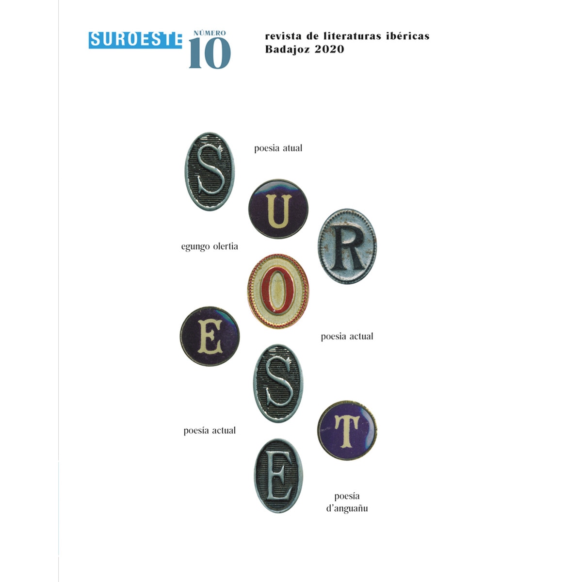 Suroeste: Revista de literaturas ibéricas nº 10(Tapa blanda) 1