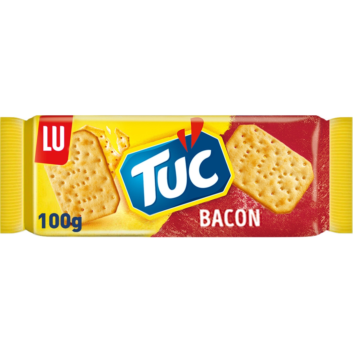 crackers salados con sabor a bacon paquete 100 g