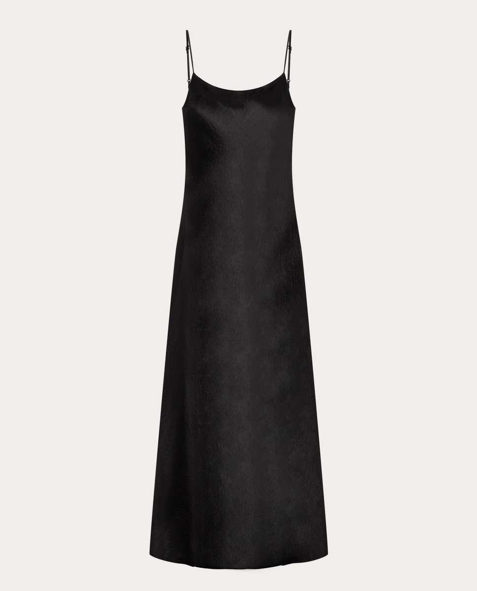 Vestido midi Preto-1