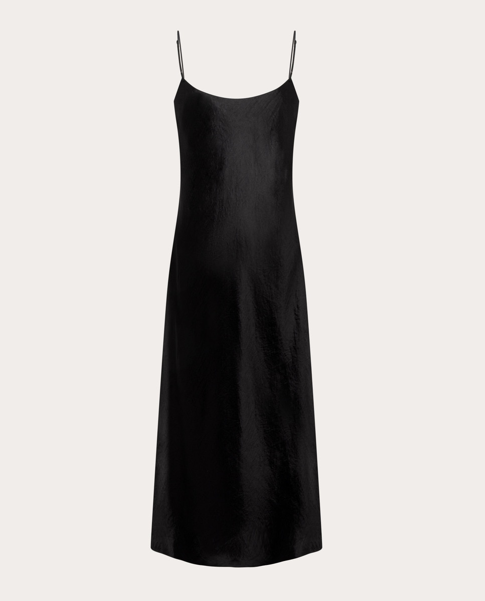 Vestido midi Preto-2