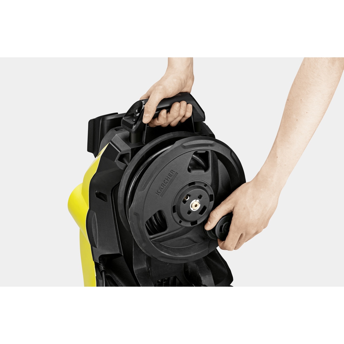 Hidrolimpiadora eléctrica 130 bar K4 PC Premium Amarillo / Negro-4