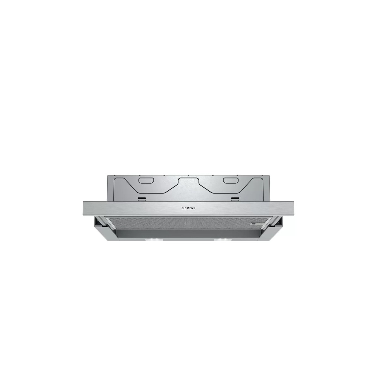 Exaustor Telescópico Encastrável Siemens iQ100 LI64MB521 com 3 Velocidades e de 60 cm - Metálico Prateado Inox-1