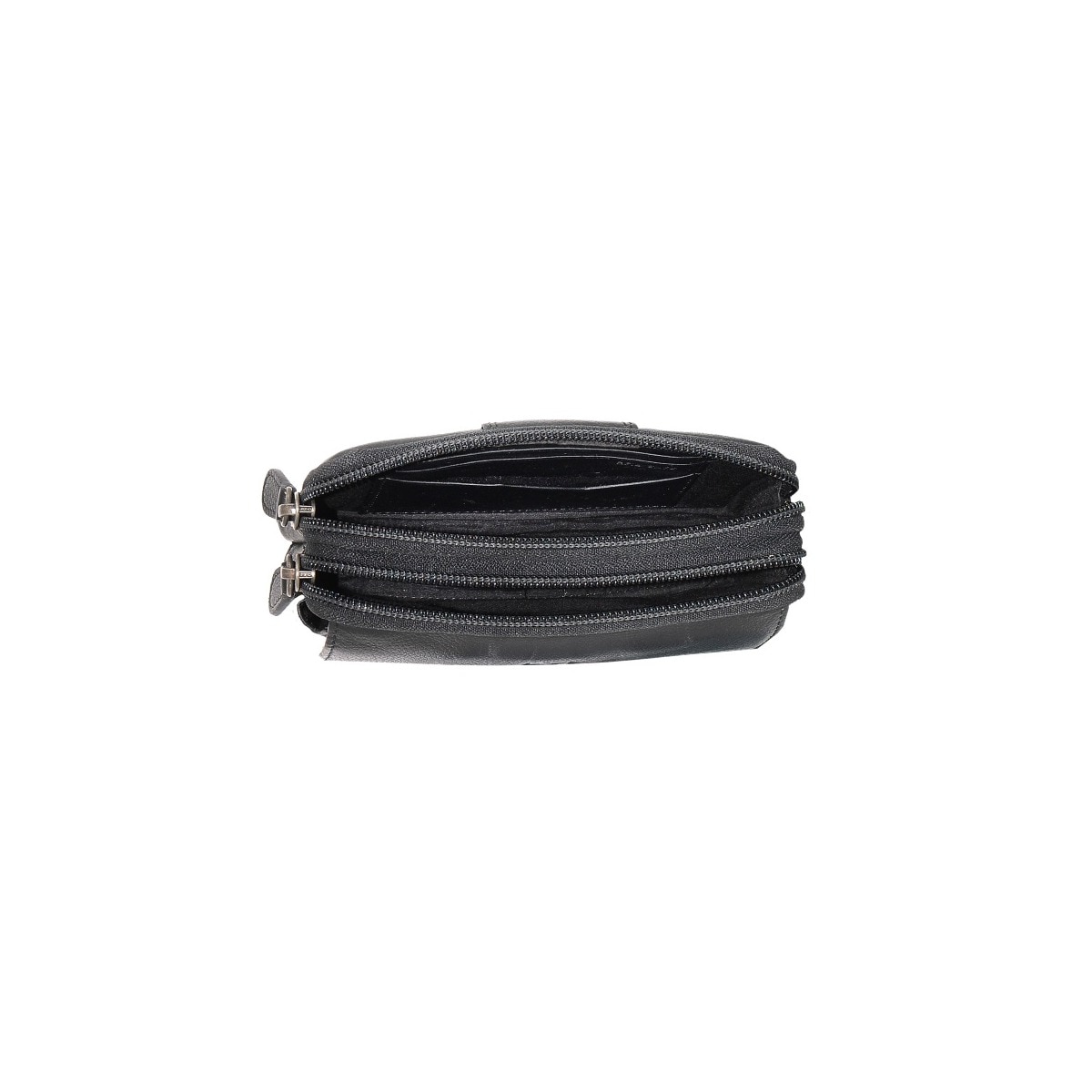 Bolsa de Cintura DAKAR em pele - Preto 3