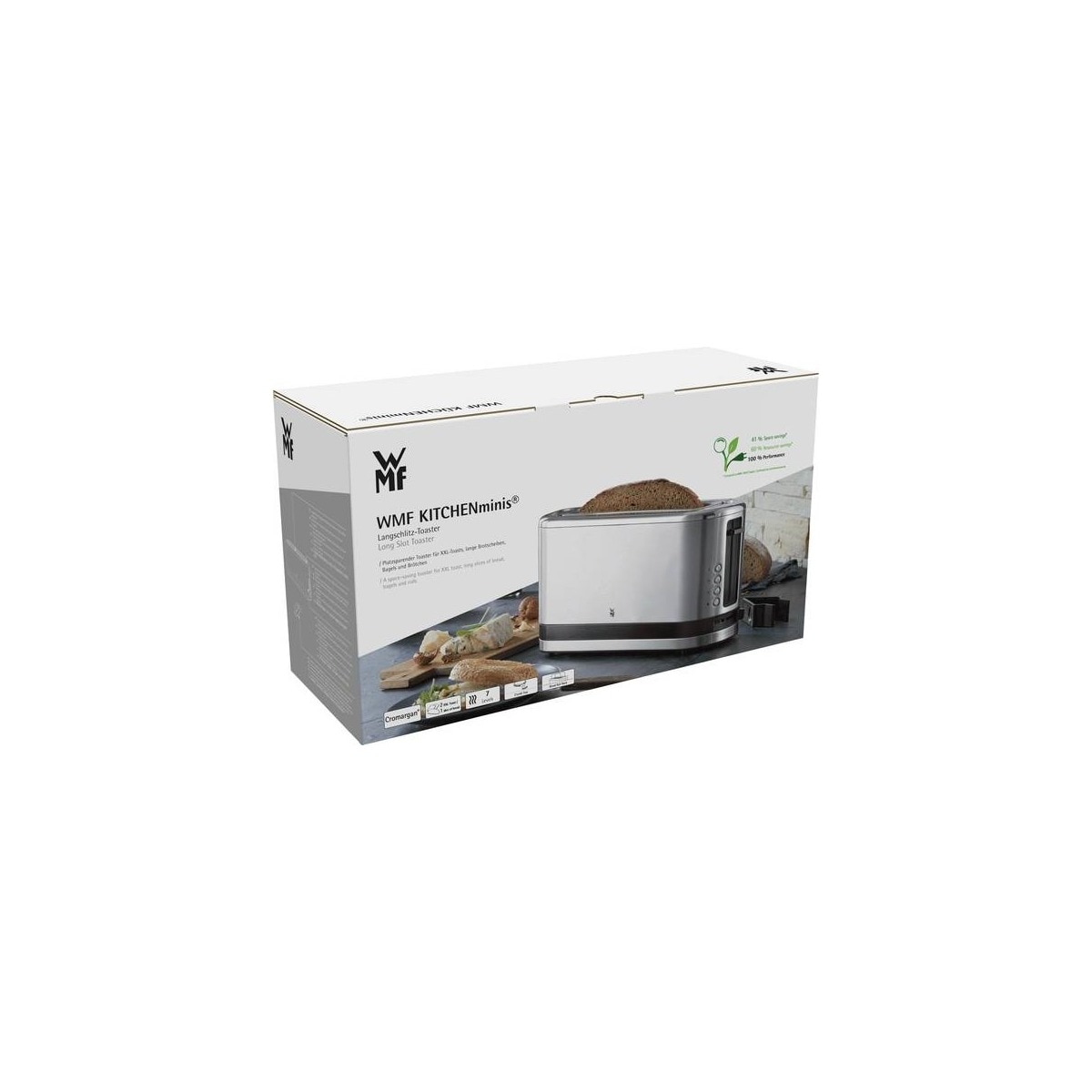 Torradeira WMF KitchenMinis® 0414120011 de 900 W com 1 Fenda Longa - Inox Inox-5