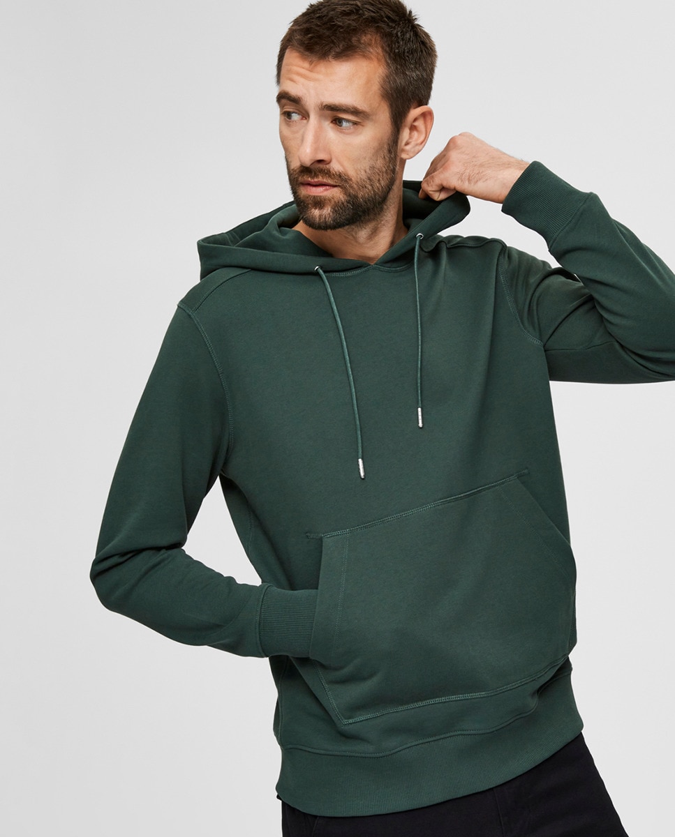 Sudadera de hombre en algodón orgánico