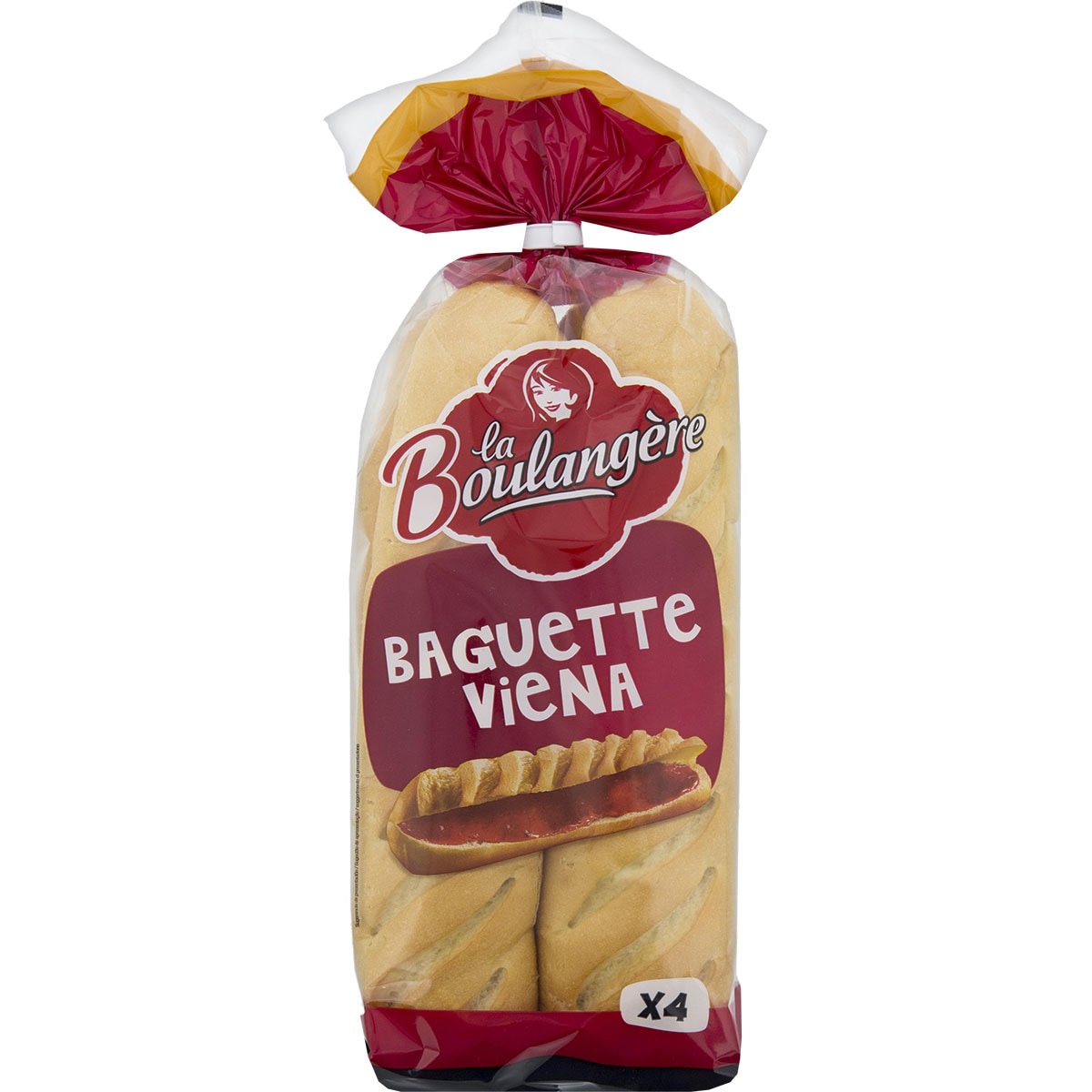 baguettes vienesas ya cortadas 4 uds bolsa 340 g
