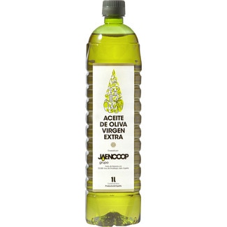 aceite de oliva virgen extra Picual botella 1 l - Jaencoop