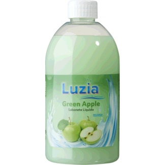 Sabonete Líquido para as Mãos de Maçã Verde Recarga embalagem 500 ml - Luzia