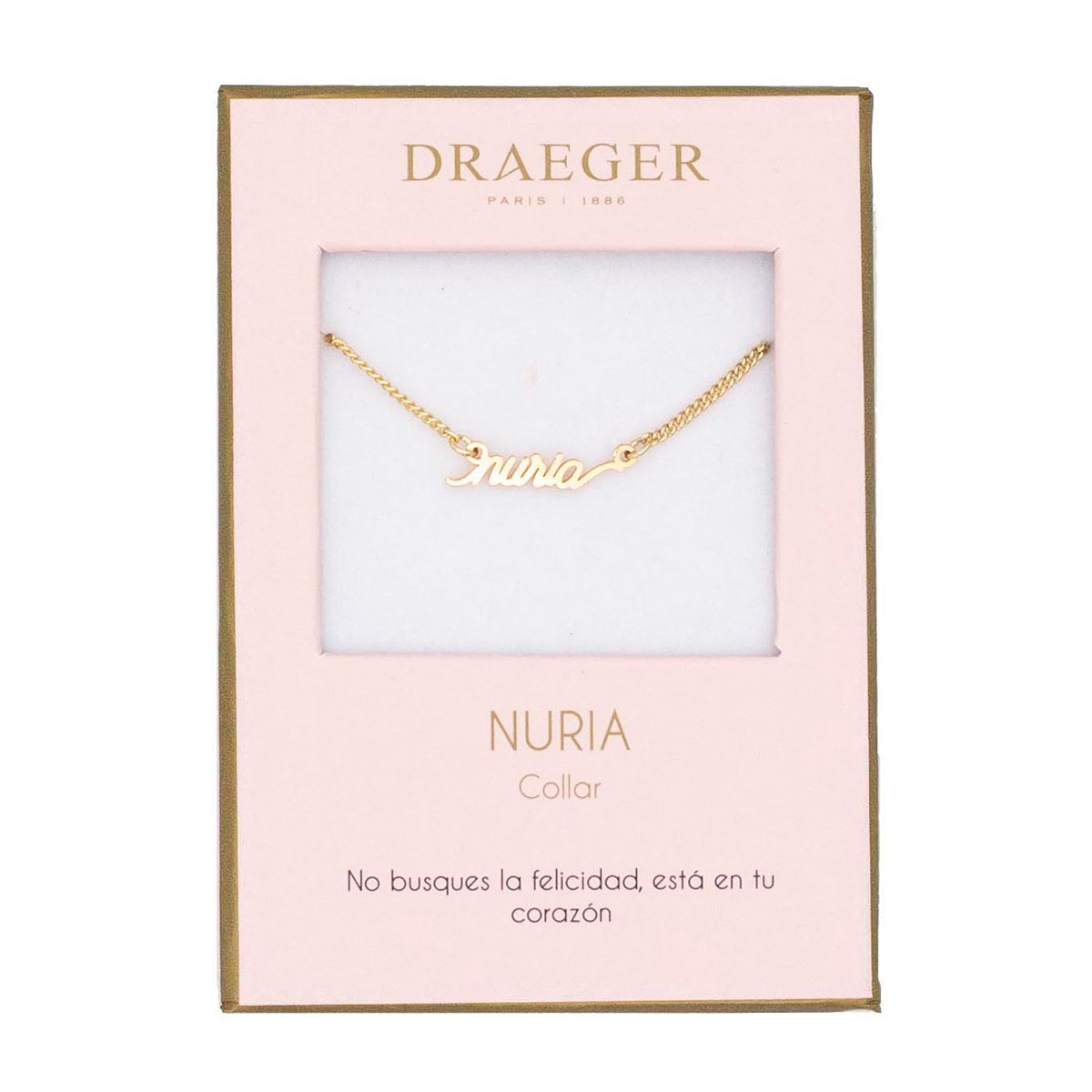 Colar dourado Nuria sem níquel Dourado-1