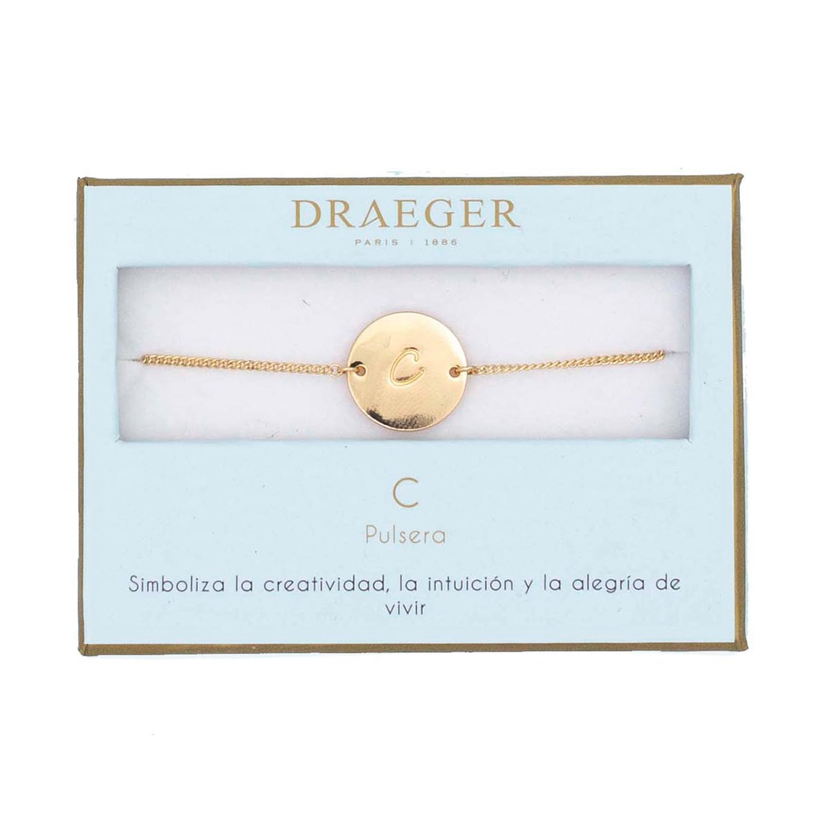 Pulsera C sin Níquel Draeger Dorada Dorado-1