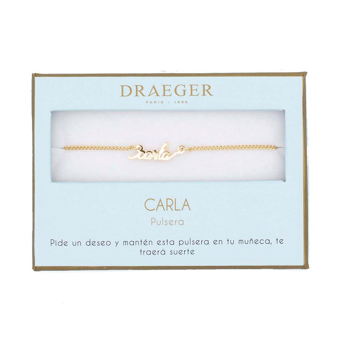 Pulseira dourada Carla sem níquel Dourado-1