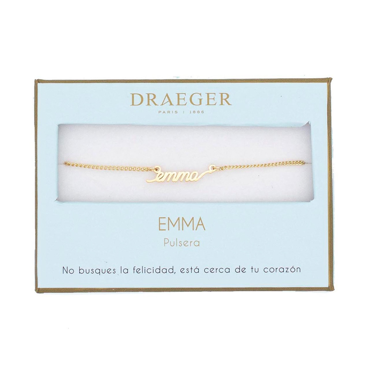 Pulsera Emma sin Níquel Draeger Dorada Dorado-1