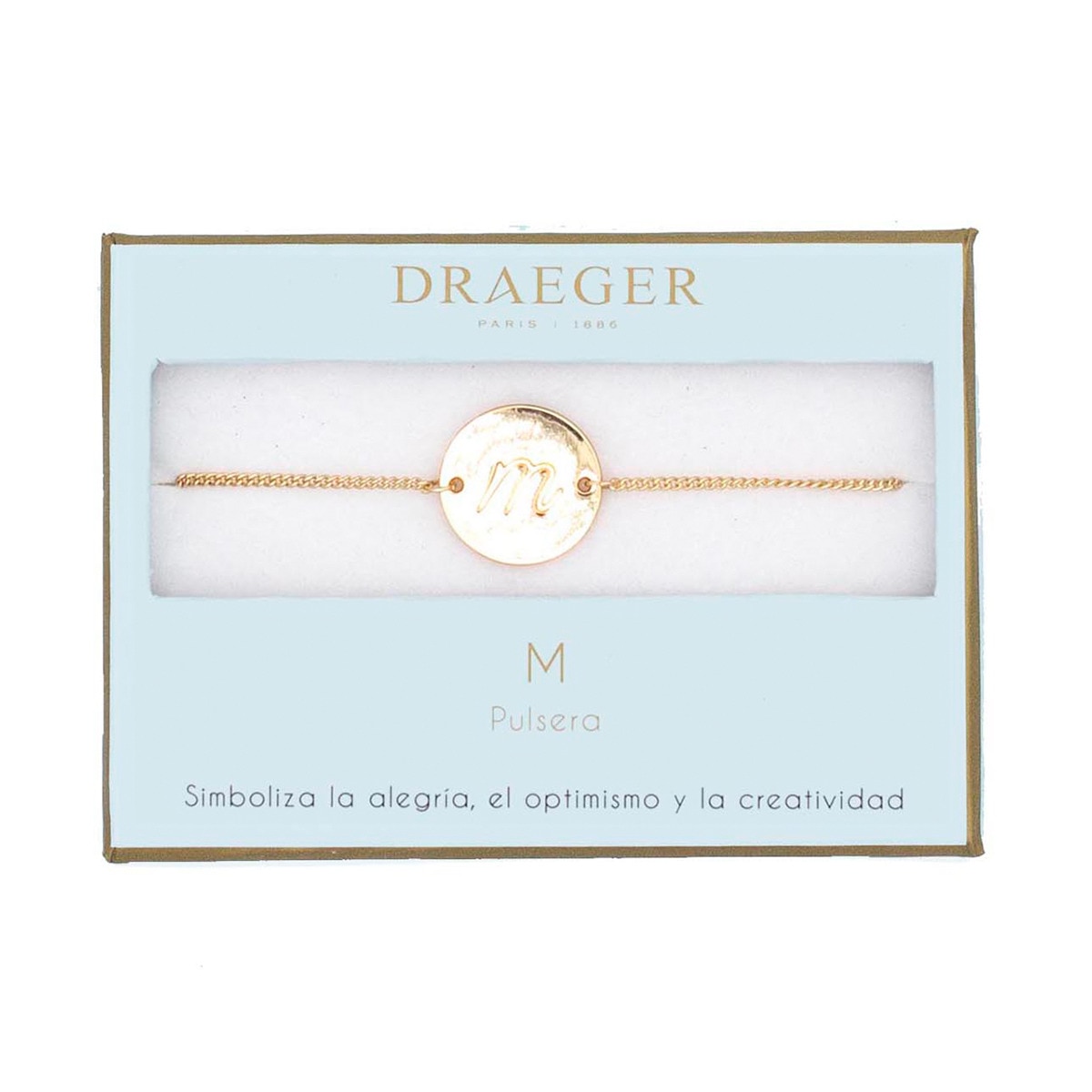 Pulseira dourada M sem níquel Dourado-1