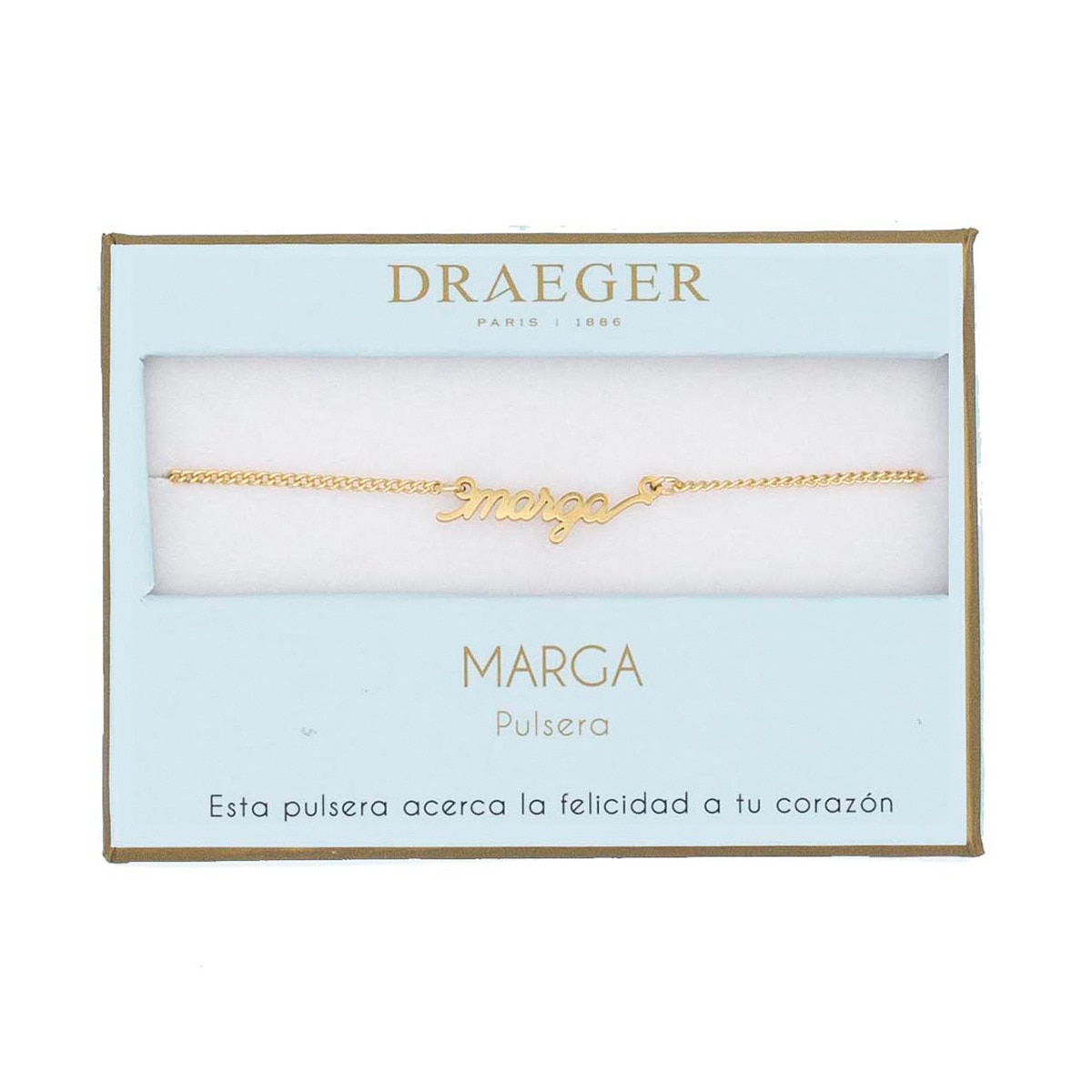 Pulsera Marga sin Níquel Draeger Dorada Dorado-1