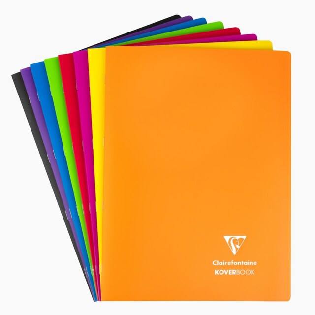 Imagem 0 de Caderno KoverBook Agrafado A4 A4 48Folhas Pautado+M Clairefontaine