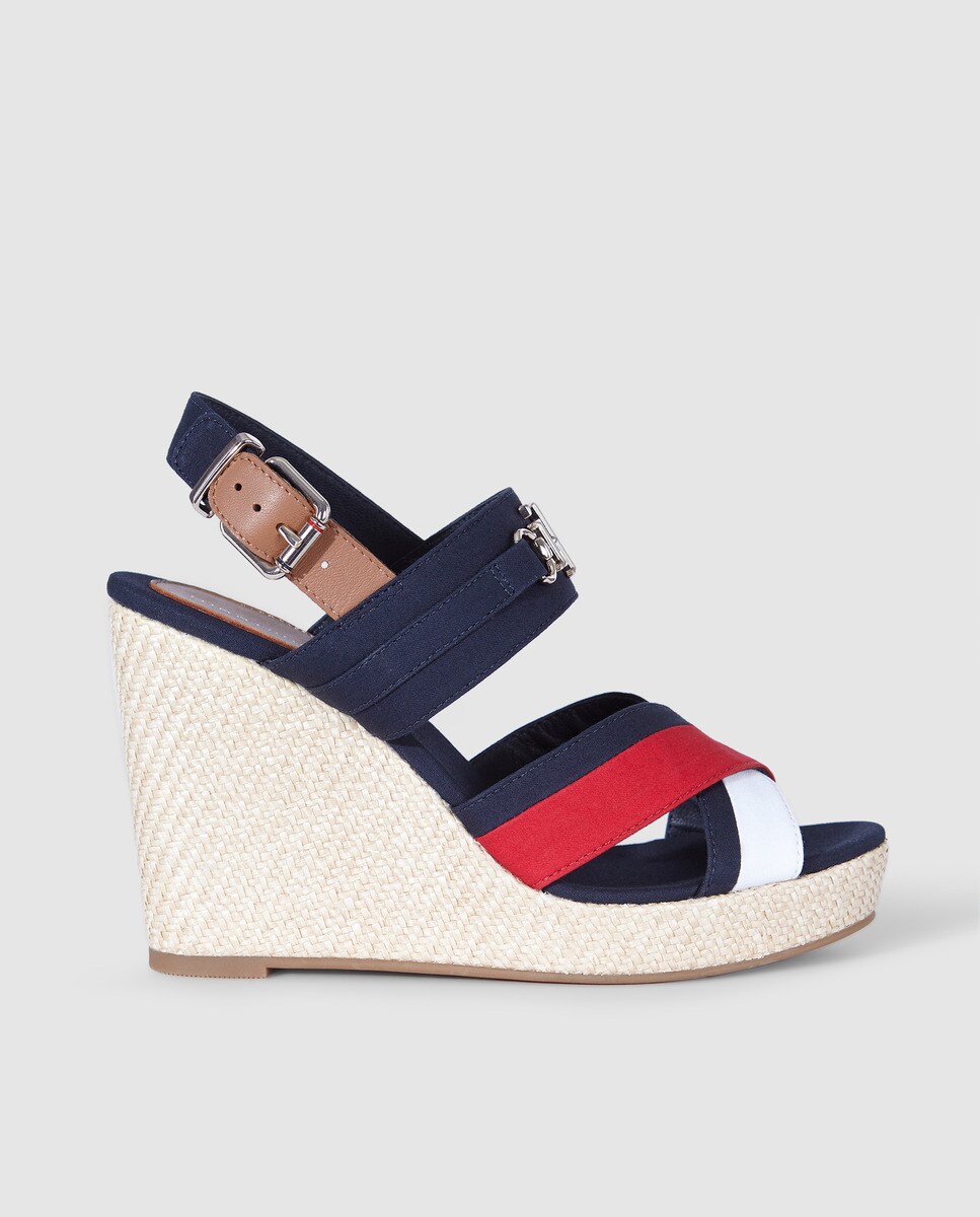 tommy hilfiger alpargatas plataforma mujer