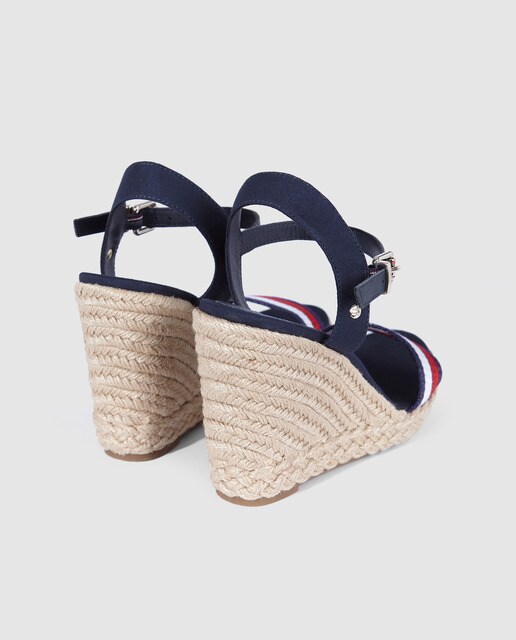 Cuñas tommy hilfiger azul marino Clearance