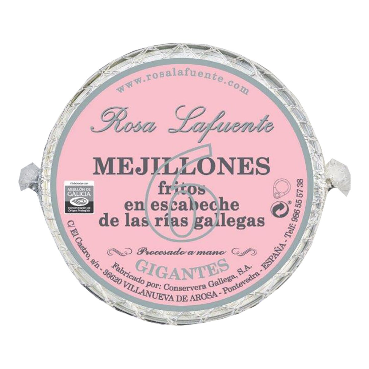 Marinade de moules frites des rias galiciennes  DOP Mejillón de Galicia  6 pièces Rosa Lafuente
