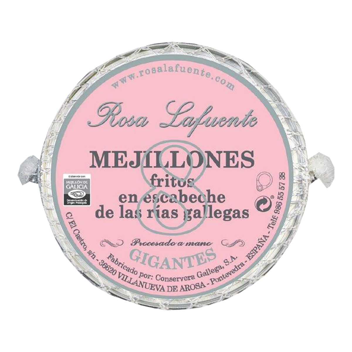 Marinade de moules frites des rias galiciennes  DOP Mejillón de Galicia  8 pièces Rosa Lafuente