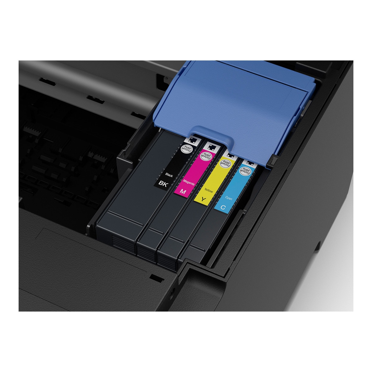 Impresora Multifunción tinta Epson WorkForce WF-7840DTWF Fax y Wi-Fi Negro-4