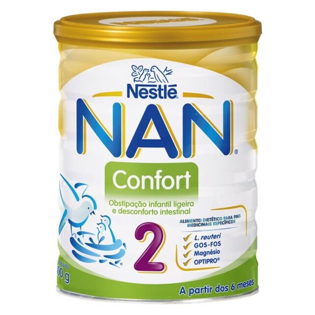Imagem 0 de Leite Lactente Nan Confort 2 800g Nestlé