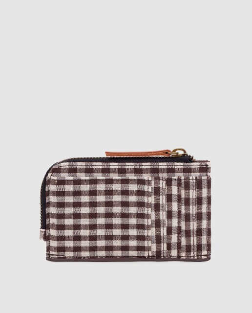 Cartera Pequeña De Mujer Southern Cotton De Cuadros Vichy Con Cremallera Southern Cotton El Corte Inglés