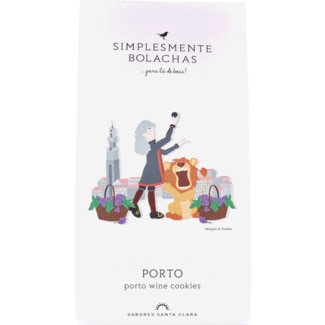 Bolachas com Vinho do Porto embalagem 80 g - Sabores Santa Clara