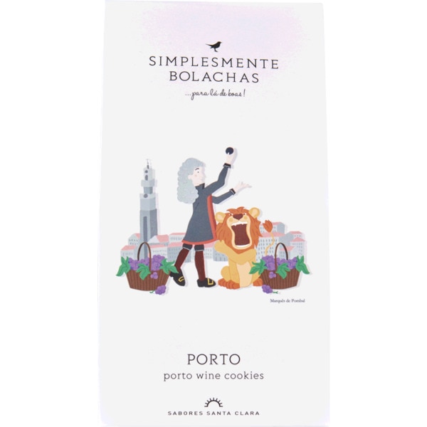 Bolachas com Vinho do Porto embalagem 80 g