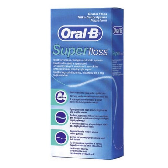 Imagem 0 de Fio Dentário Superfloss - 50 un.