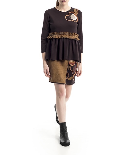 Imagen 0 de Top con flor