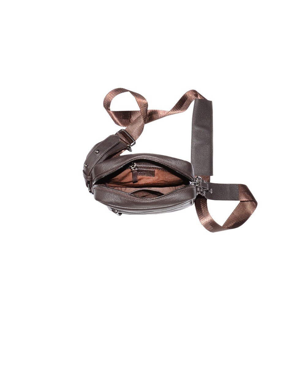 Bolsa de cruzar Paris 048 by Marta Ponti - Preto 3