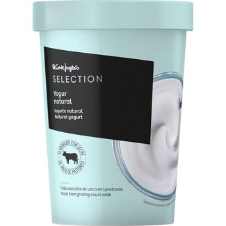 yogur natural elaborado con leche de vaca de pastoreo envase 500 g - El Corte Ingles Selection