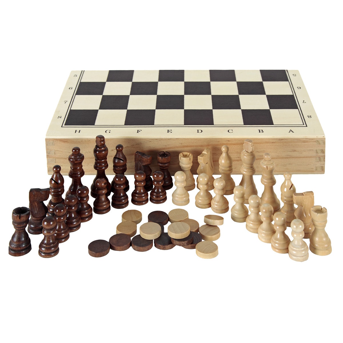 Estojo de Xadrez, Damas e Backgammon Aquamarine 1