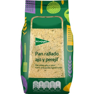 pan rallado con ajo y perejil bolsa 500 g - El Corte Ingles