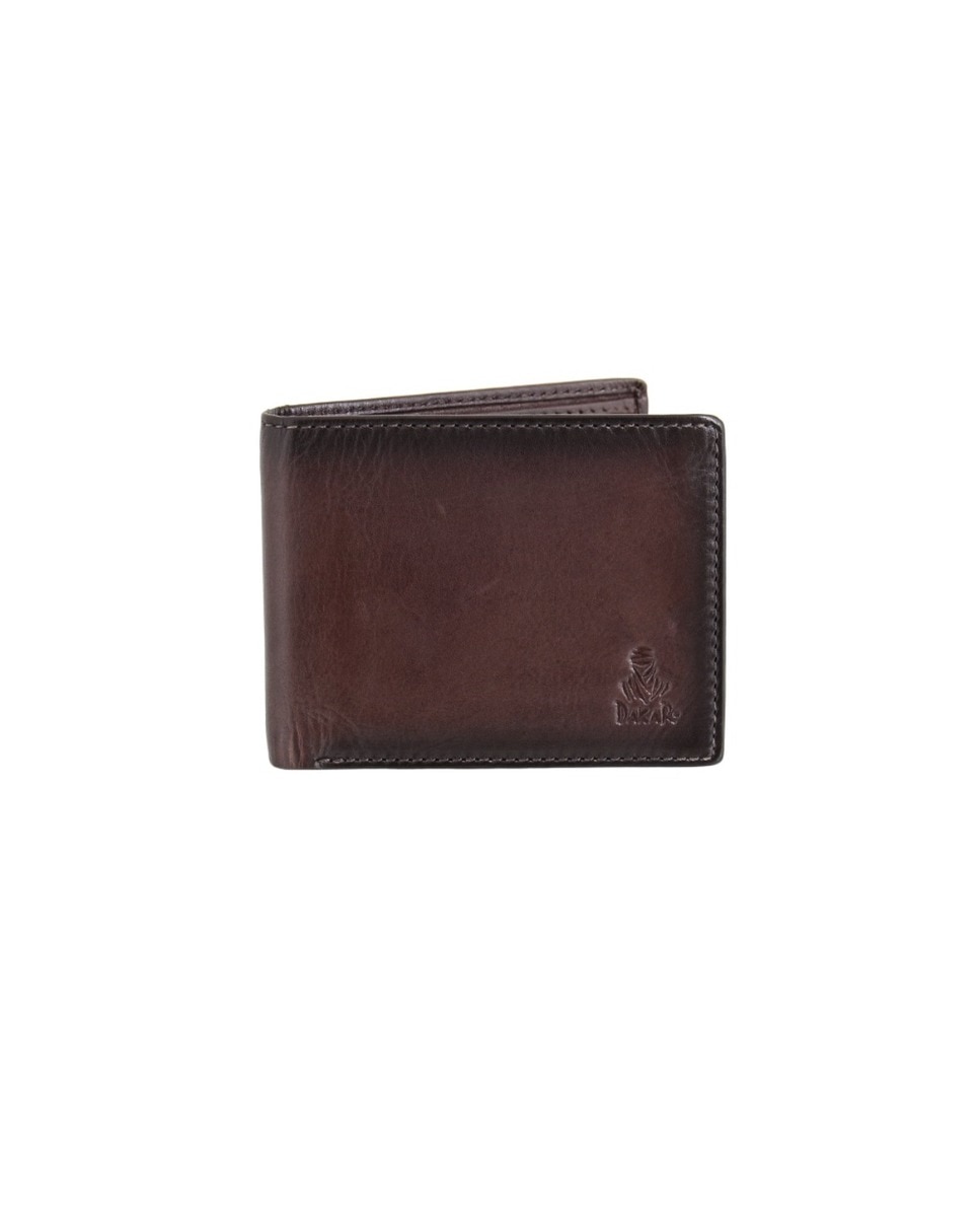Imagem 0 de Carteira DAKAR em pele - Castanho