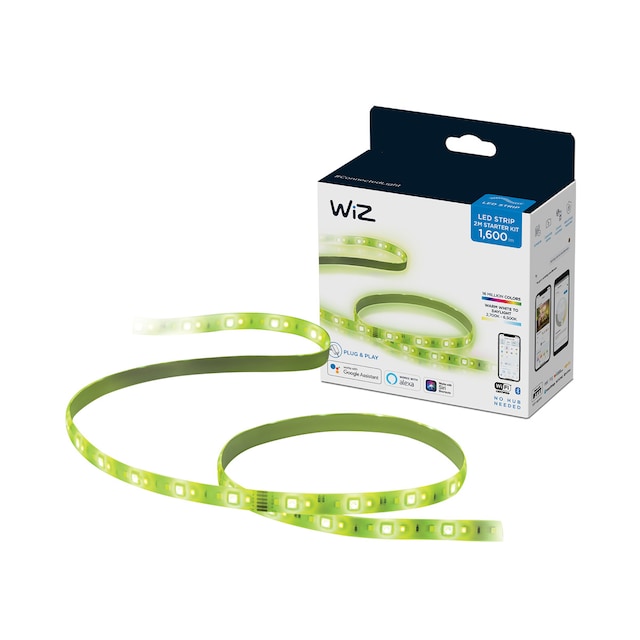 Imagen 0 de Tira LED de color Wiz 2 metros 1600lm StarterKit