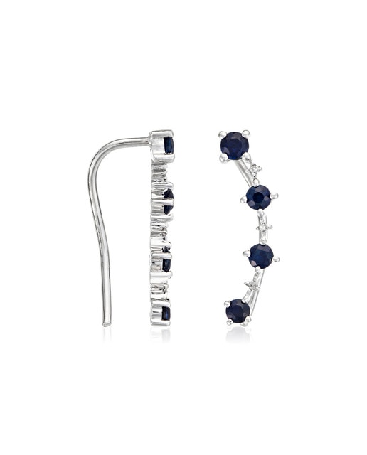 Imagen 0 de Pendientes grimpantes Océan diamante