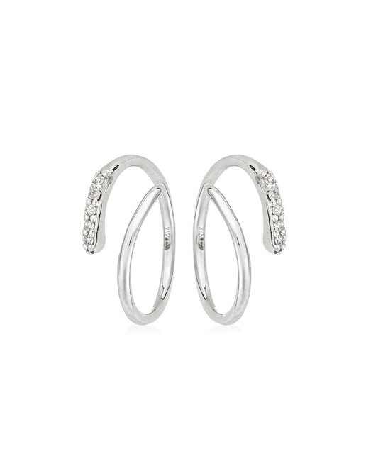 Imagen 0 de Pendientes Joli tourbillon diamante