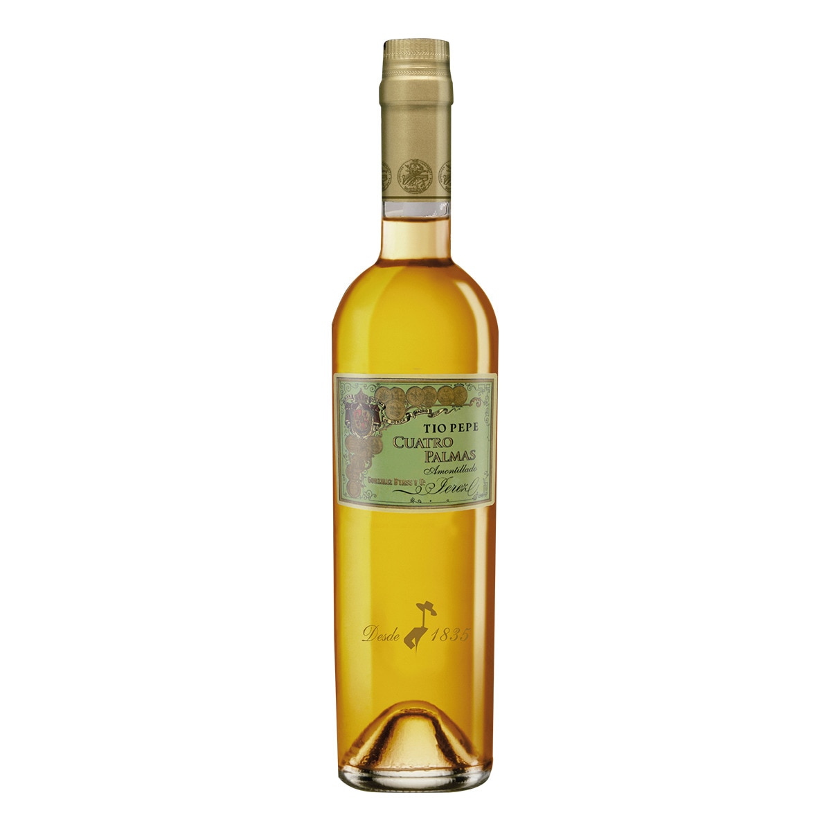 Vino amontillado Tío Pepe Cuatro Palmas Jerez 2022 González Byass 1