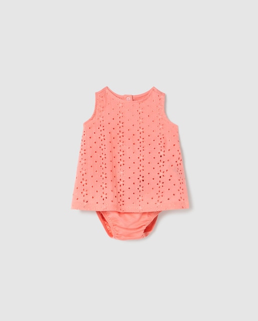 Vestido de bebé niña felpa calados · Freestyle · El Corte Inglés