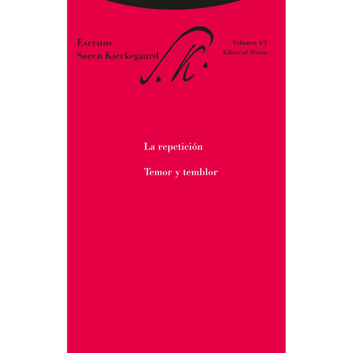 Imagem 0 de La repetición. Temor y temblor: Escritos 4/1(Tapa blanda)