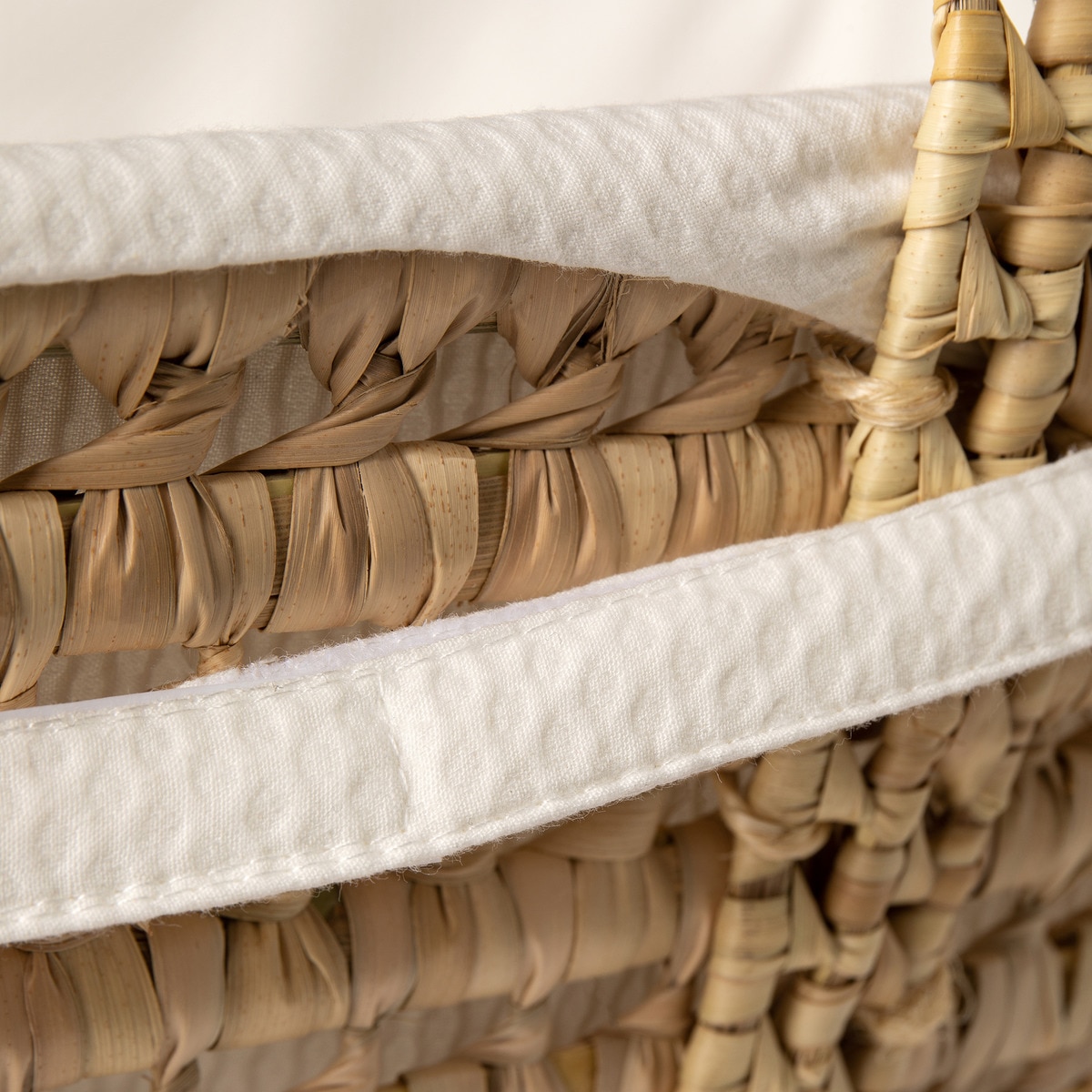 Capa de Alcofa Clássico Piqué Bege-4