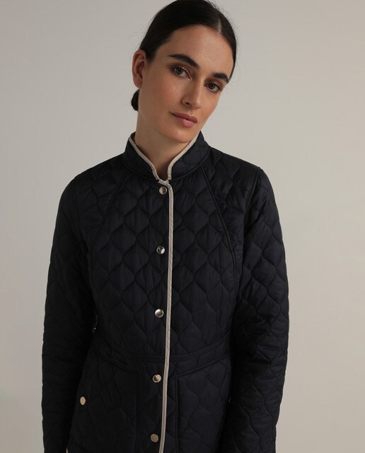 Parka corta acolchada reversible · Woman El Corte Inglés · El Corte Inglés